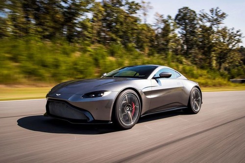 V8 Vantage Front angle low view