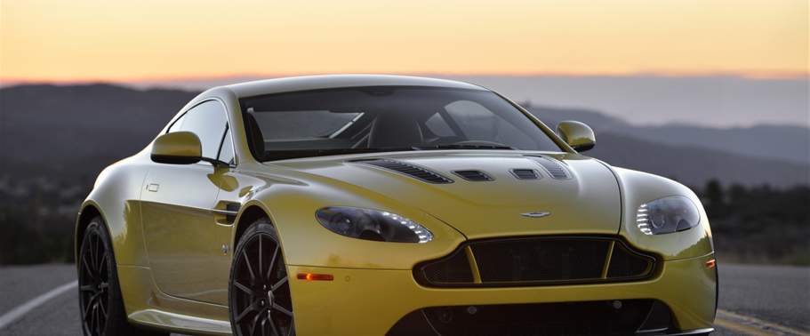 Aston Martin V12 Vantage Front Medium View Aston Martin V12 Vantage Front Medium View