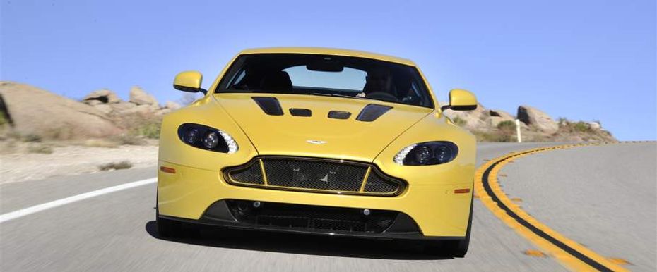 Full Front View of V12 Vantage