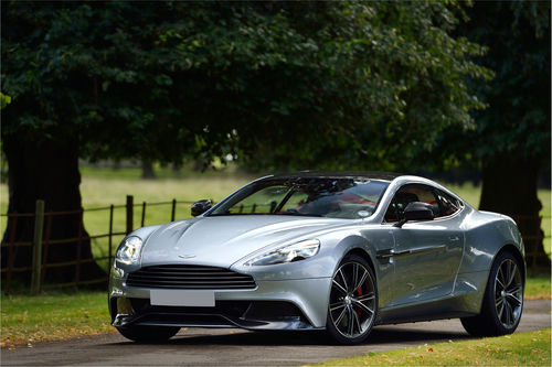 Vanquish Coupe Front angle low view