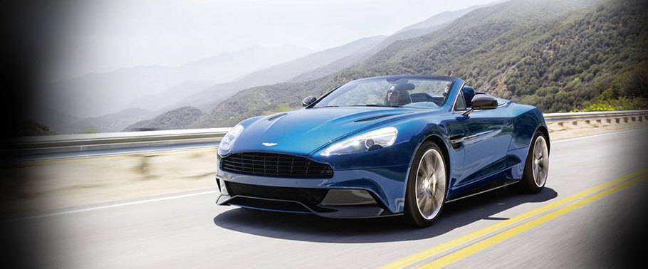Vanquish VOLANTE Front angle low view Vanquish VOLANTE Front angle low view