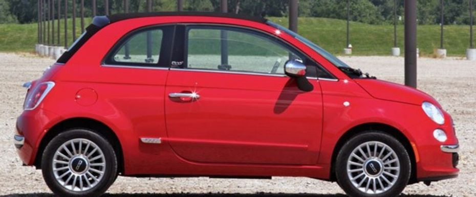 Fiat 500C Drivers Sideview