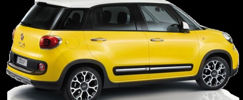 500L trekking Rear angle view