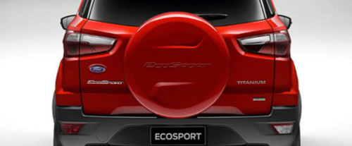 Full Rear View of Ford EcoSport