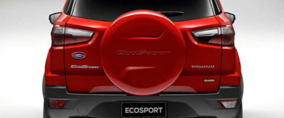 Full Rear View of Ford EcoSport