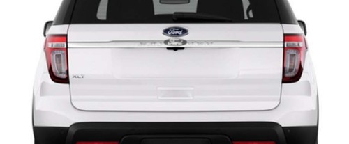 Full Rear View of Ford Explorer