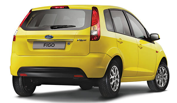 Figo Rear angle view Figo Rear angle view