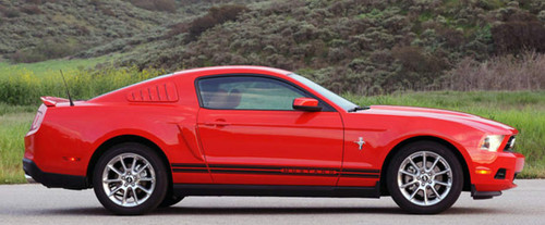 Ford Mustang Coupe Drivers Sideview