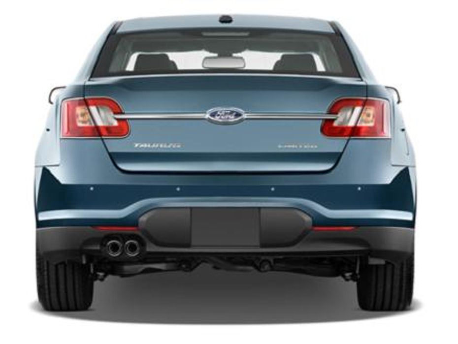 Full Rear View of Ford Taurus