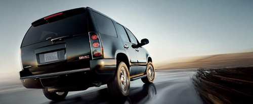 Yukon XL Denali Rear angle view
