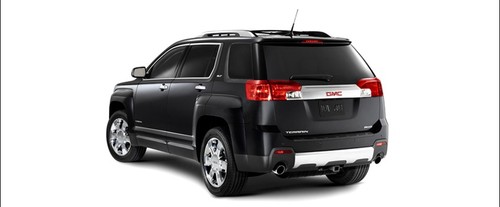 Rear Cross Side View of GMC Terrain