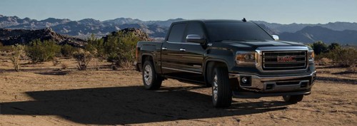 GMC Sierra Front Cross Side View