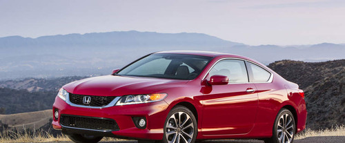 Honda Accord Coupe Front Side View