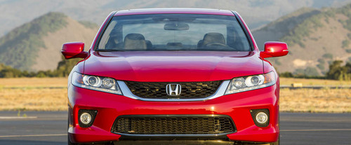 Full Front View of Accord Coupe