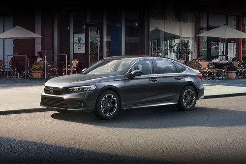 Civic Front angle low view