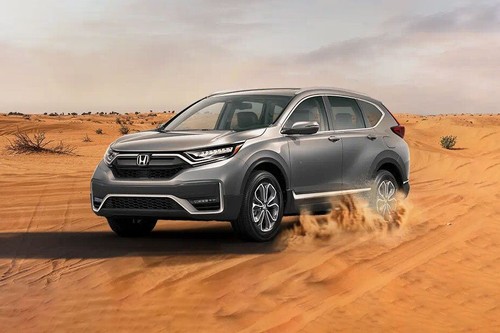 CR-V Front angle low view