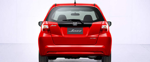 Full Rear View of Honda Jazz