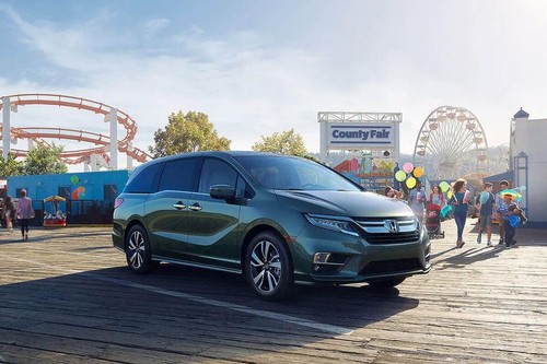 Odyssey Front angle low view