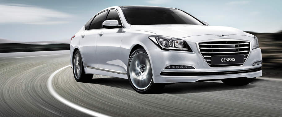 Hyundai Genesis Front Medium View Hyundai Genesis Front Medium View