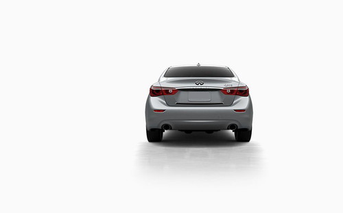 Full Rear View of Infiniti Q50