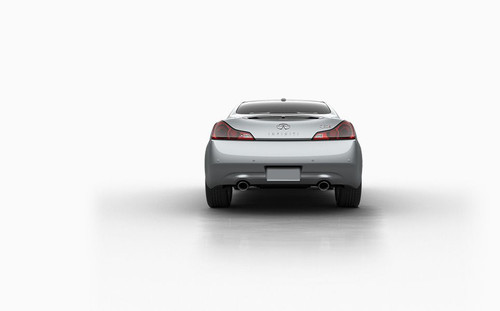Full Rear View of Infiniti Q60 Coupe