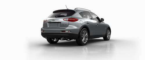 QX50 Rear angle view