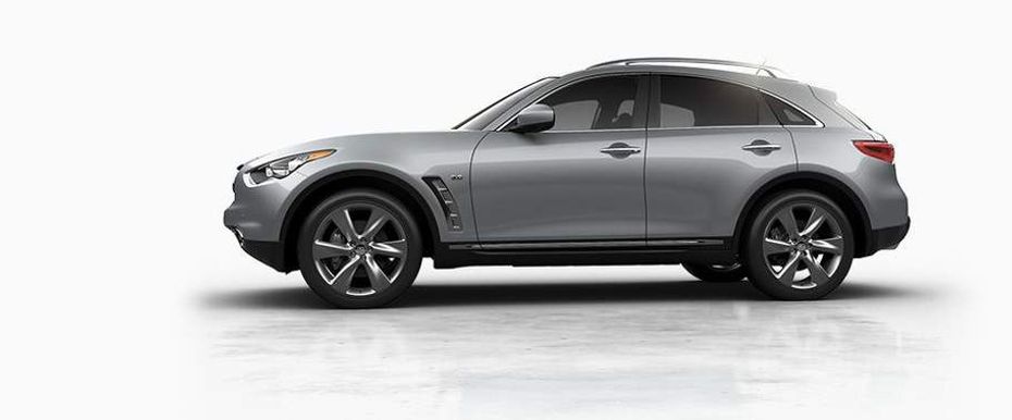 QX70 Side view