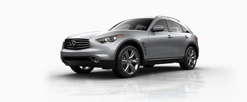 Infiniti QX70 Front Side View