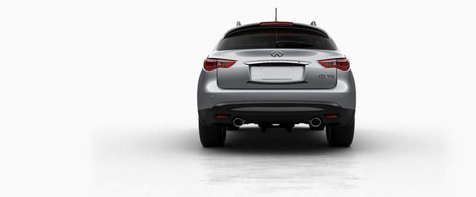 Full Rear View of Infiniti QX70