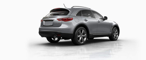 QX70 Rear angle view
