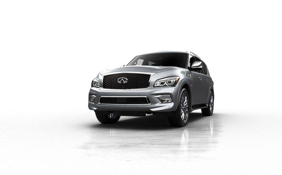 QX80 Front angle low view QX80 Front angle low view
