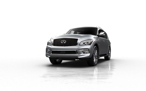 QX80 Front angle low view