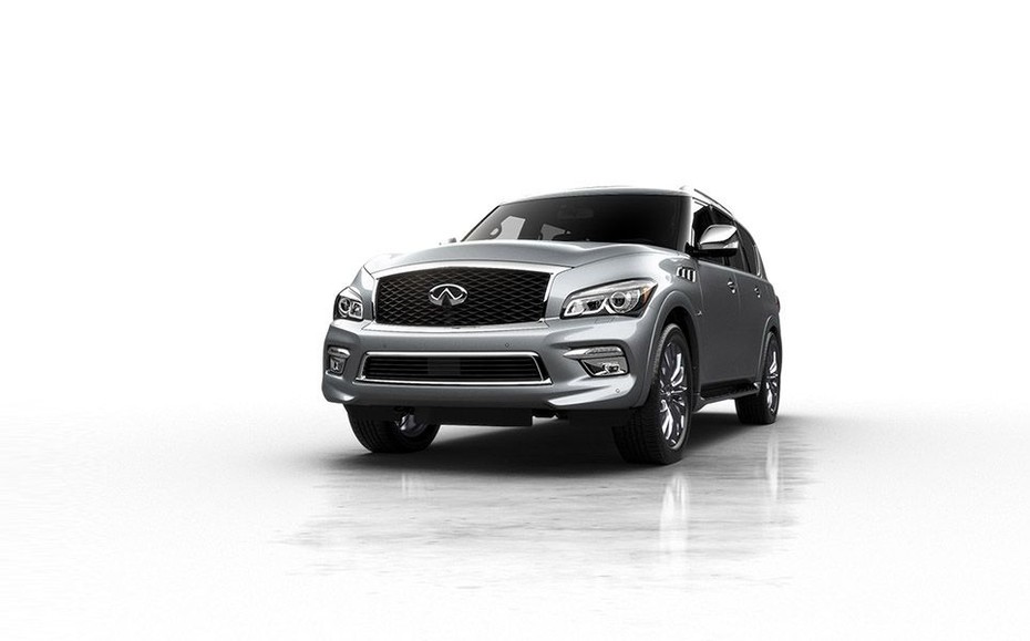 QX80 Front angle low view