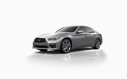 Q50S Hybrid Front angle low view