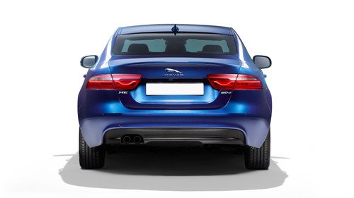 Full Rear View of Jaguar XE R-Sport