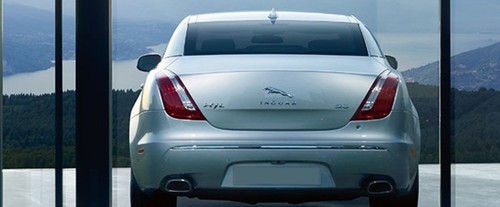 Full Rear View of Jaguar XJ Supersport LWB