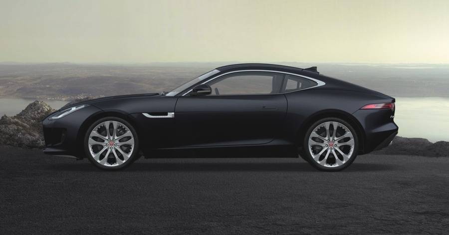 F-Type S Coupe Side view F-Type S Coupe Side view