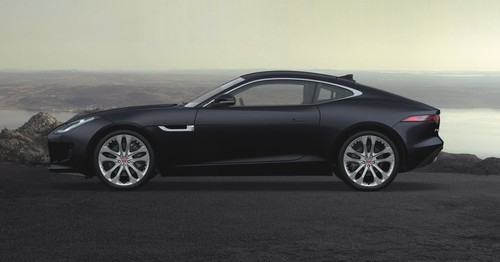 F-Type S Coupe Side view