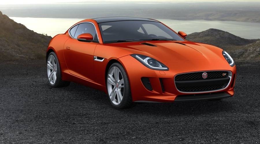 Jaguar F-Type S Coupe Front Medium View Jaguar F-Type S Coupe Front Medium View