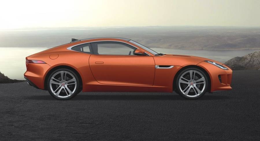 Jaguar F-Type S Coupe Drivers Sideview Jaguar F-Type S Coupe Drivers Sideview