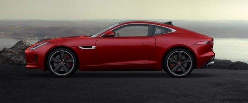F-Type R AWD Coupe Side view