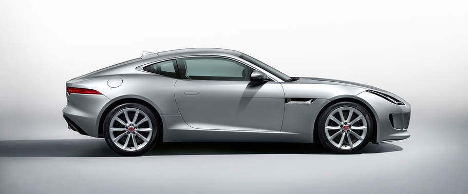 Jaguar F-Type R AWD Coupe Drivers Sideview Jaguar F-Type R AWD Coupe Drivers Sideview