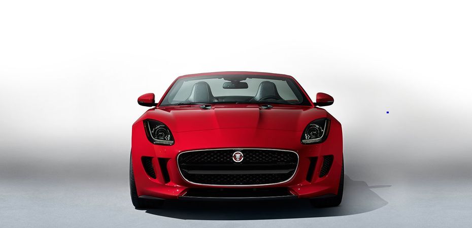 Full Front View of F-Type Convertible