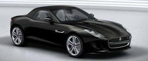 Jaguar F-Type R Convertible Front Cross Side View