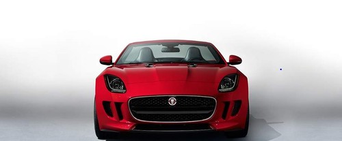 Full Front View of F-Type R Convertible