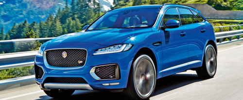 F-Pace Front angle low view