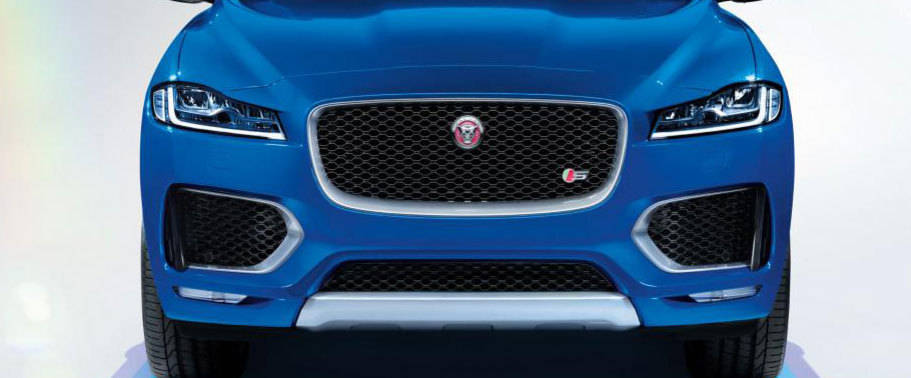 F-Pace Grille View F-Pace Grille View