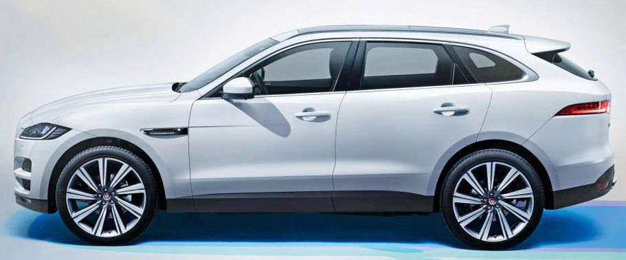F-Pace Side view F-Pace Side view
