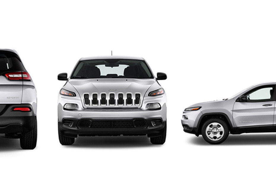 Jeep Cherokee Dimension Front View in Qatar