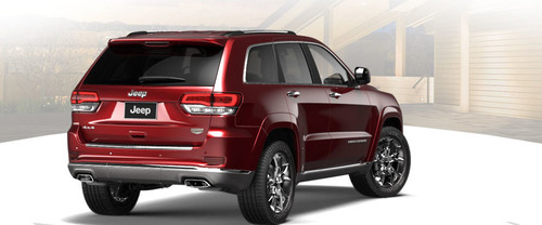 Grand Cherokee Rear angle view